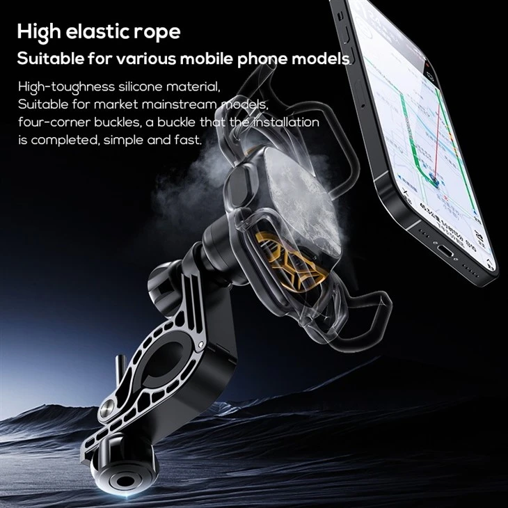 MEMO GW05 Adjustable Universal Phone Bracket Stand Phone Cooler Scooter Bicycle Motorcycle Mobile Phone Holder high quality